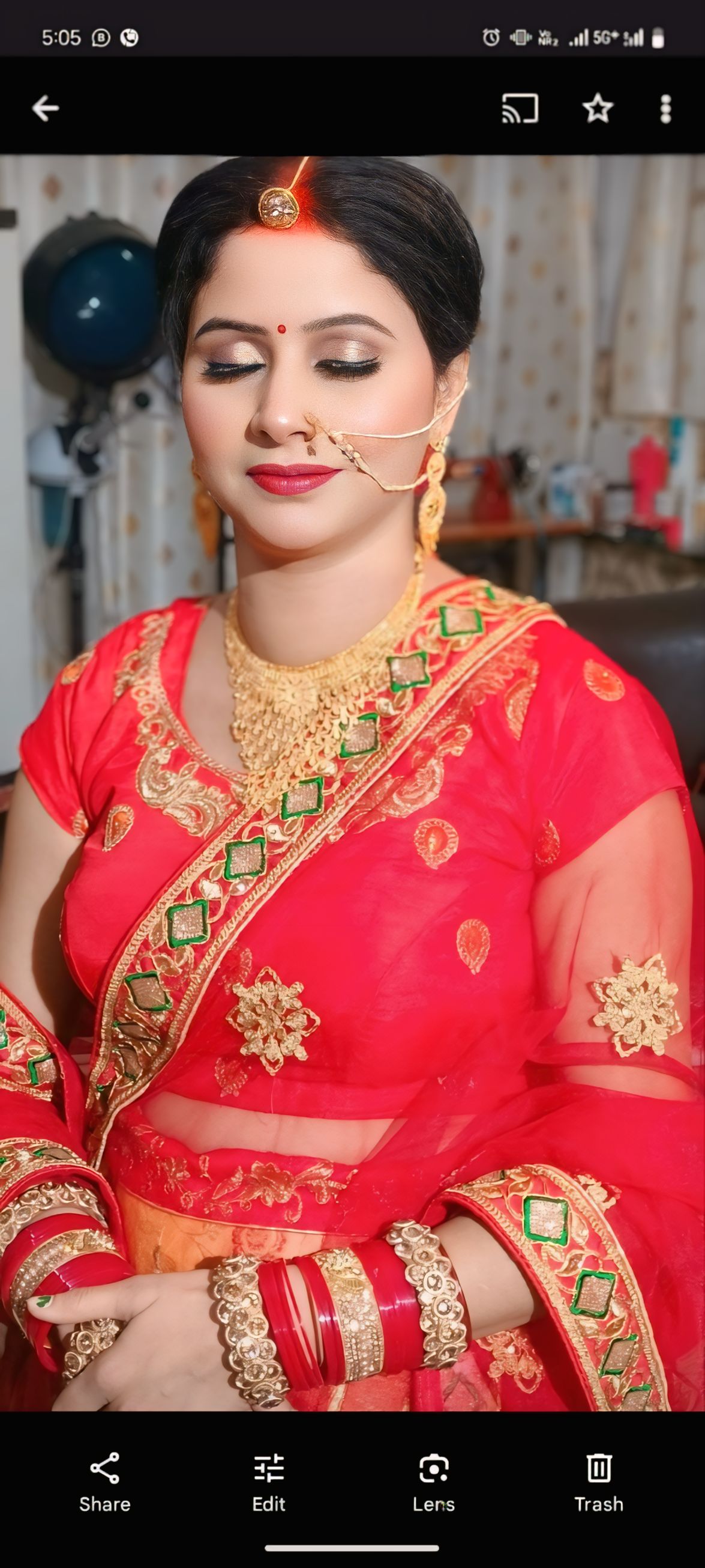 Reception Makeup